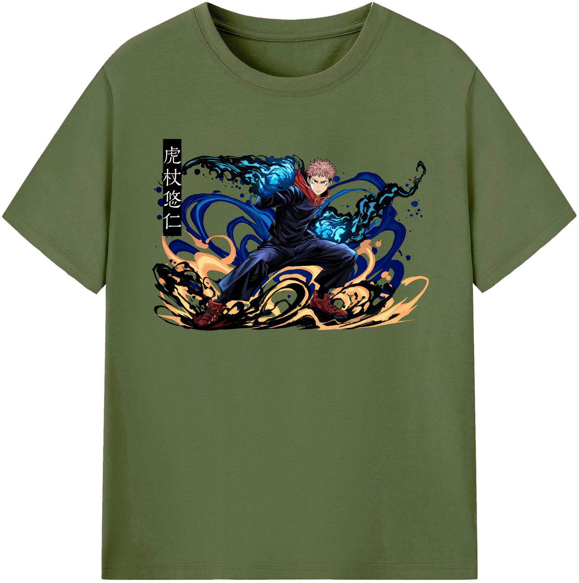 （画像用） 呪術廻戦 Jujutsu Kaisen 綿100％半袖Tシャツ（フロントプリント）
